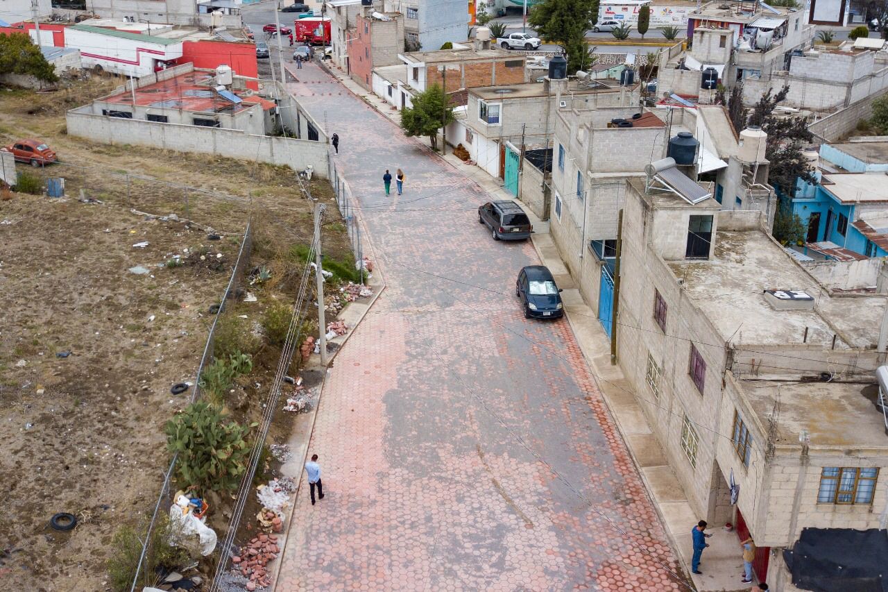 Supervisa Luz María Calva Pimentel obras públicas en el municipio de Huamantla